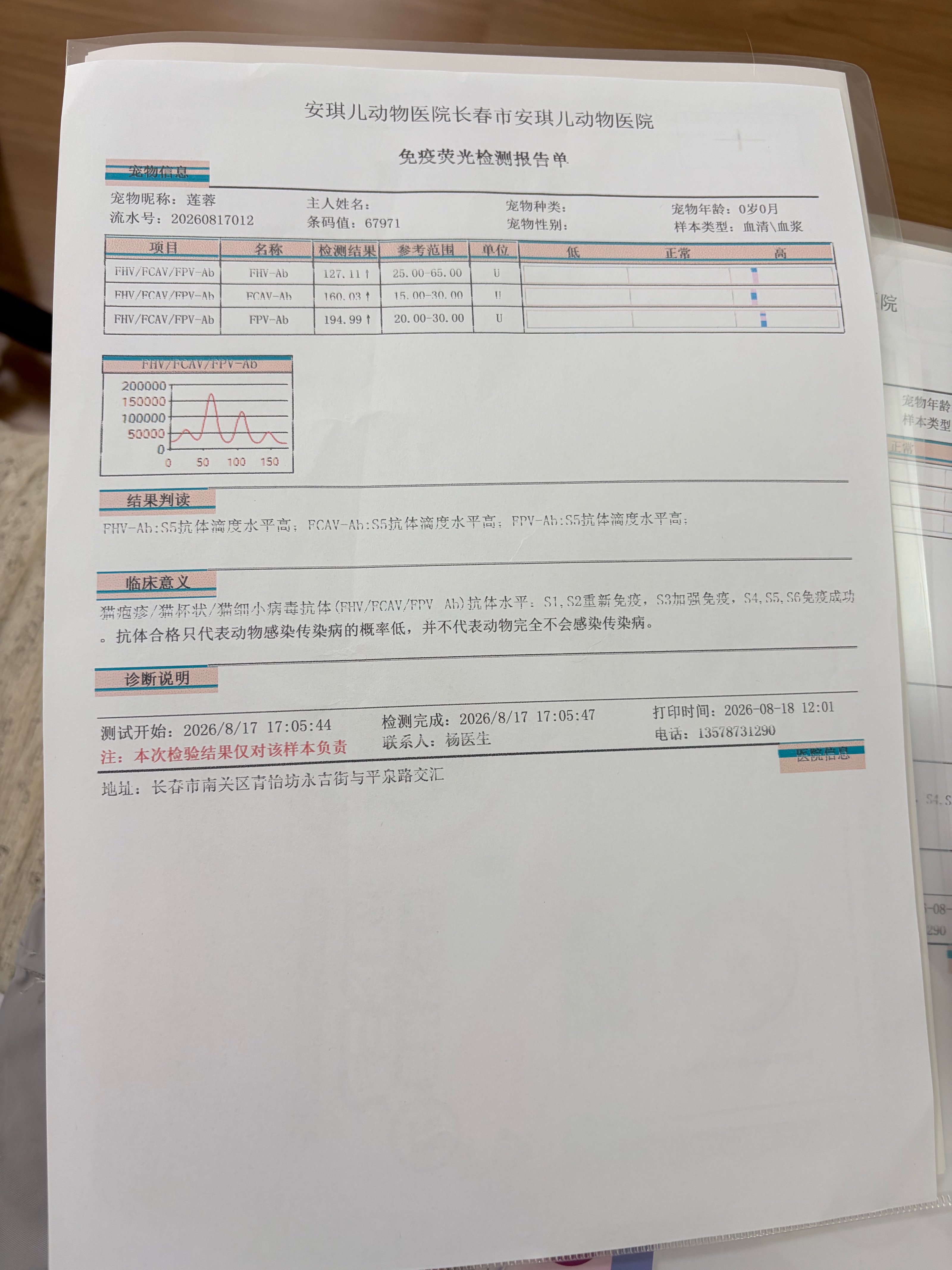 抗体检测合格✅